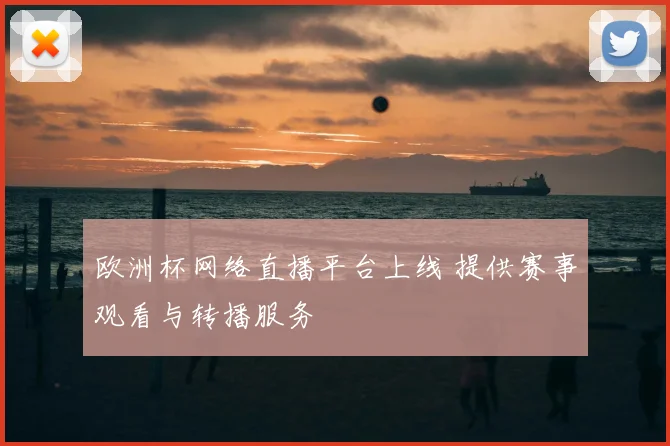 欧洲杯网络直播平台上线 提供赛事观看与转播服务